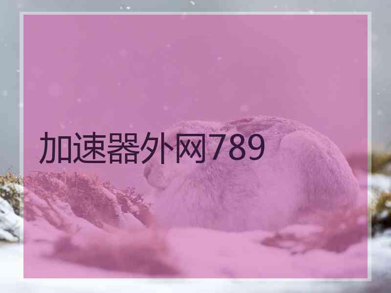 加速器外网789