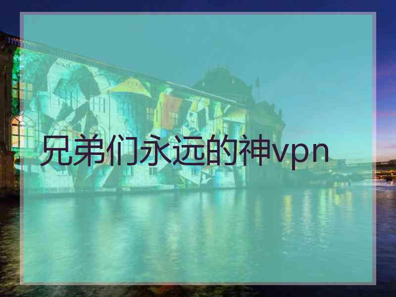 兄弟们永远的神vpn