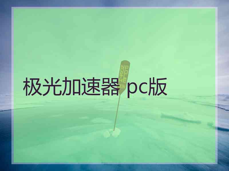 极光加速器 pc版