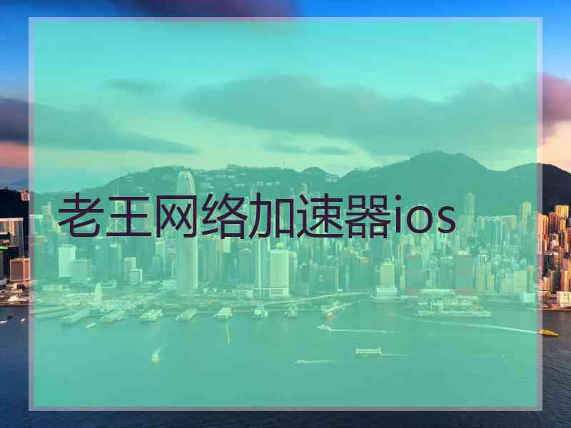 老王网络加速器ios