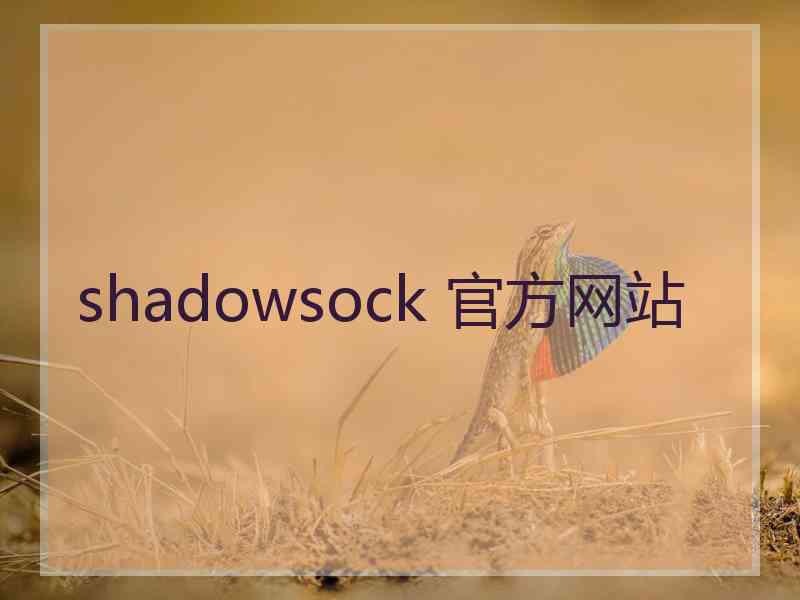 shadowsock 官方网站